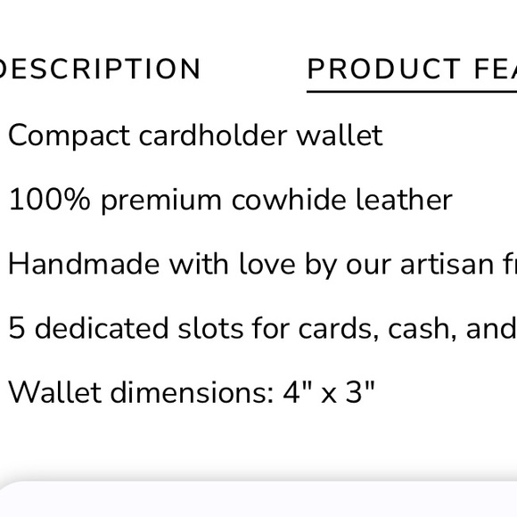 NANDRN UNISEX CARD HOLDER - Picture 5 of 5